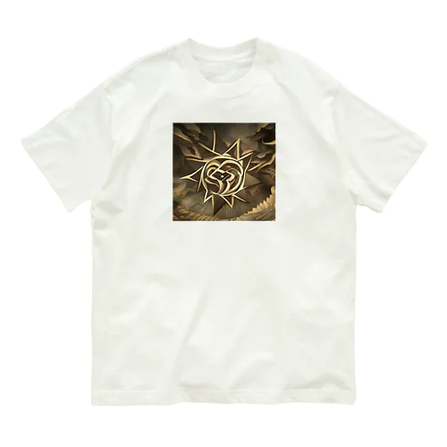 太陽アート加工 Organic Cotton T-Shirt