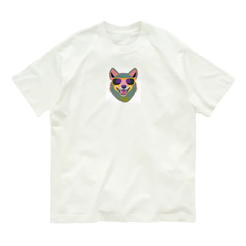 Fashionista Wolf オーガニックコットンTシャツ