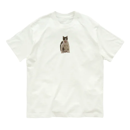 ニャンピョウ的なキューチ Organic Cotton T-Shirt