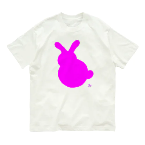 うさぎP オーガニックコットンTシャツ