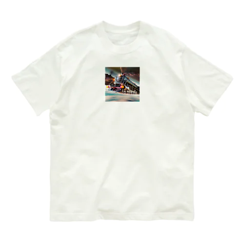 銀河鉄道 JAPAN オーガニックコットンTシャツ