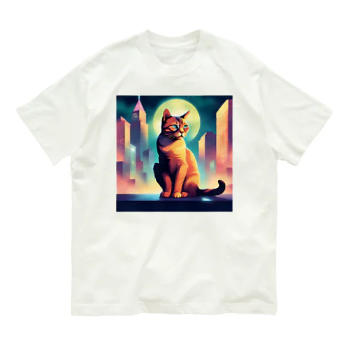 世紀末 猫 ver.art オーガニックコットンTシャツ