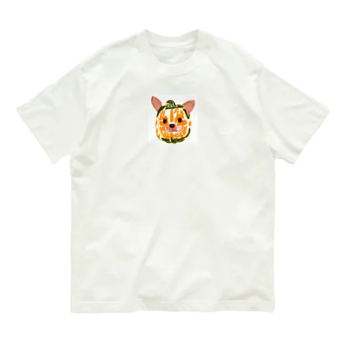 カボチャの秘密！チワワとの特別な出会い Organic Cotton T-Shirt