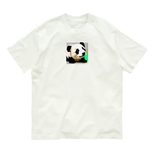 うるうるパンダ Organic Cotton T-Shirt