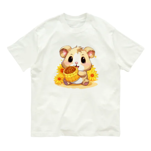 はむちゃん オーガニックコットンTシャツ