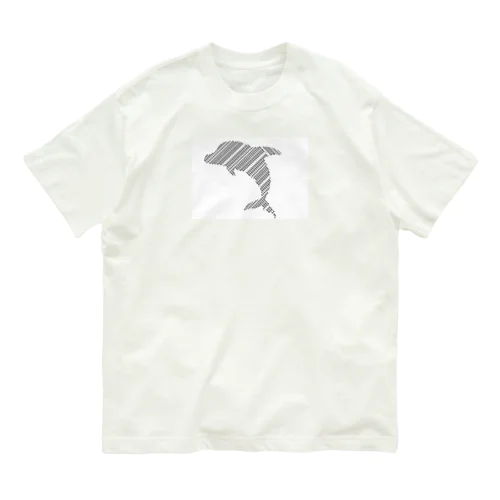 Tursiops truncatus オーガニックコットンTシャツ