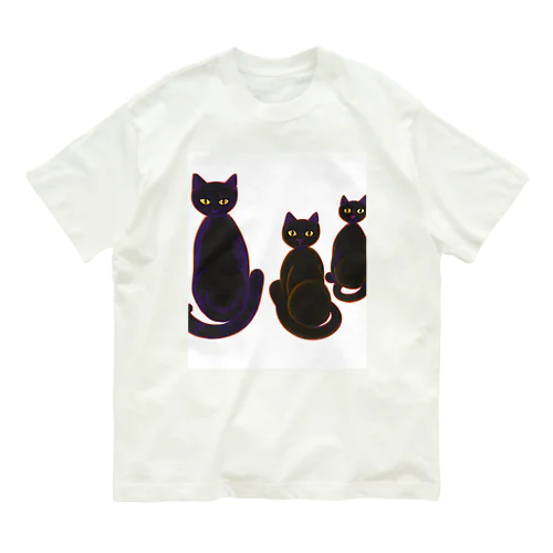 ネコクロ Organic Cotton T-Shirt