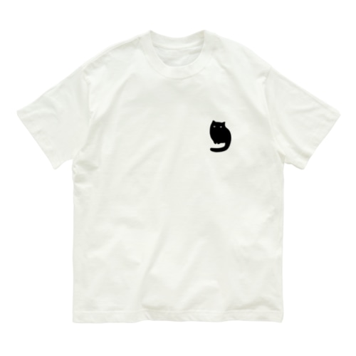 黒猫 Organic Cotton T-Shirt