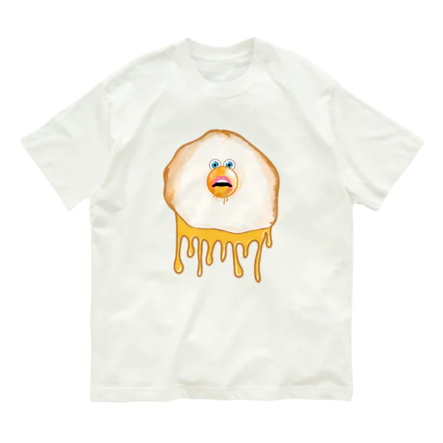 Flew Egg オーガニックコットンTシャツ