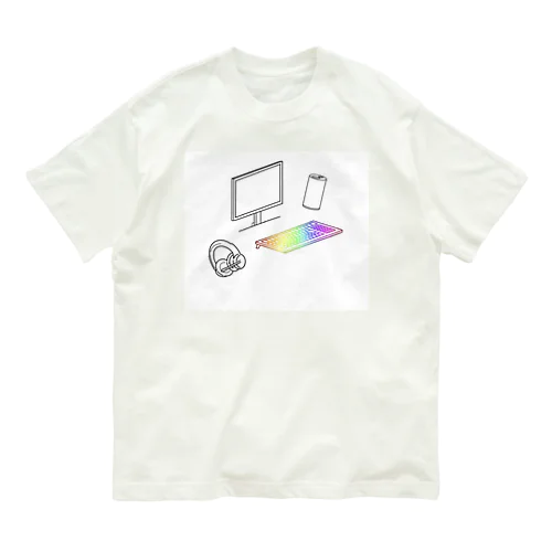 PCゲーム オーガニックコットンTシャツ