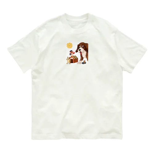 アニマル学校 Organic Cotton T-Shirt