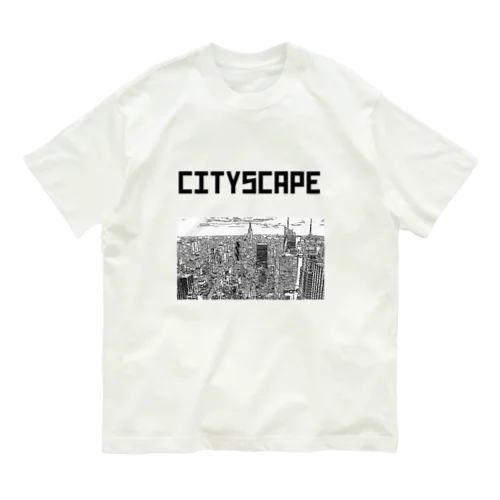 CITYSCAPE オーガニックコットンTシャツ
