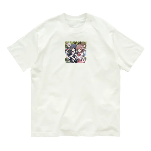 ハイスクール萌え女子 Organic Cotton T-Shirt