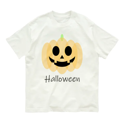 ハロウィンかぼちゃ Organic Cotton T-Shirt
