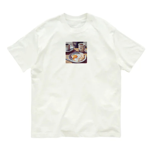 週末morning オーガニックコットンTシャツ