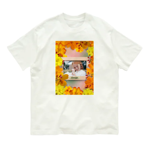 ORANGE オーガニックコットンTシャツ