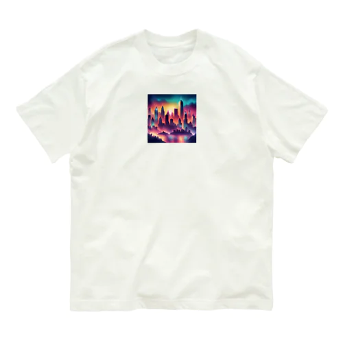 街並み Organic Cotton T-Shirt