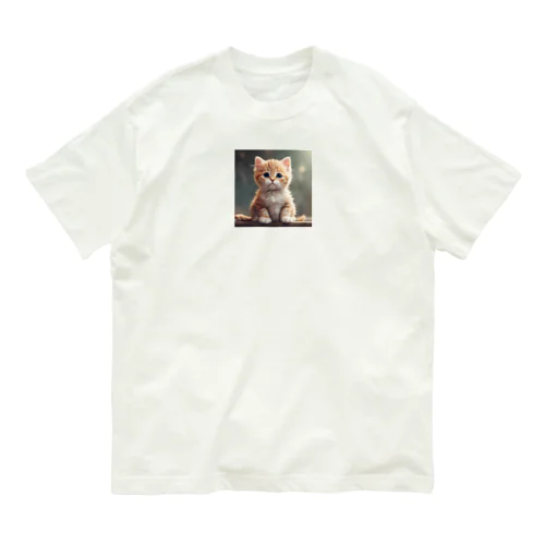 キュートな子猫 Organic Cotton T-Shirt