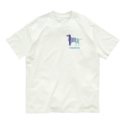 波ーフラットコーテッド Organic Cotton T-Shirt