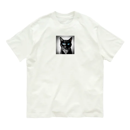 シャム猫 オーガニックコットンTシャツ