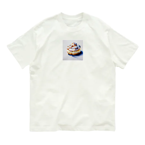 甘いスイーツ オーガニックコットンTシャツ