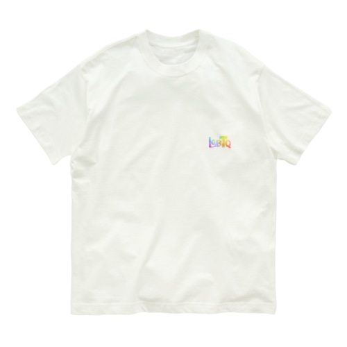 レインボーLGBTQロゴ Organic Cotton T-Shirt