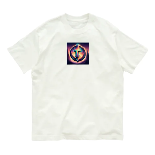 幻想的「T」 オーガニックコットンTシャツ