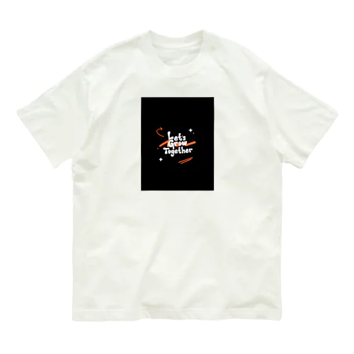 アブストラクトタイポグラフィ Tシャツ Organic Cotton T-Shirt