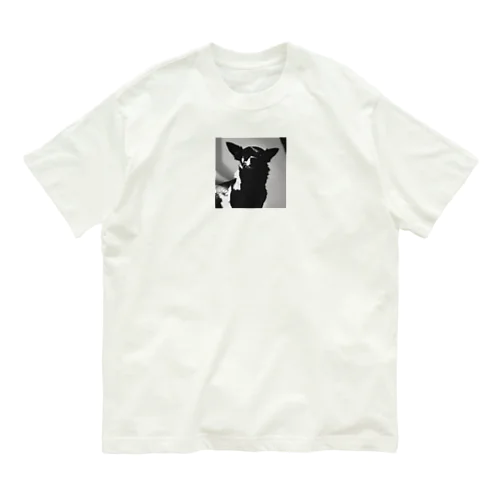 モノクローム・カノン：チワワのスタイル Organic Cotton T-Shirt