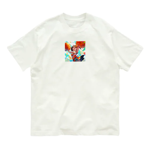 AI絵本　応援シリーズのイラスト Organic Cotton T-Shirt