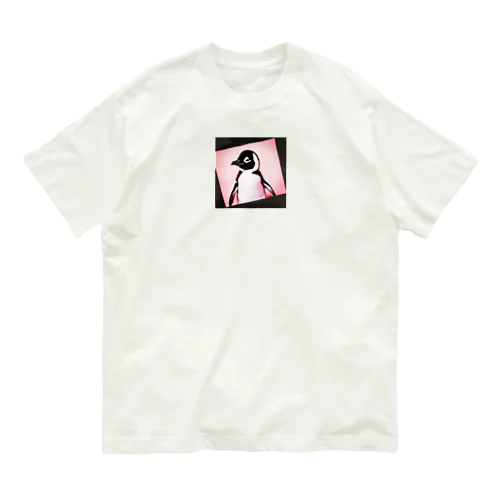 ペンギン赤ちゃん オーガニックコットンTシャツ