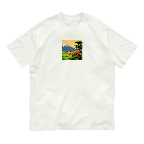 野生のドットスター Organic Cotton T-Shirt