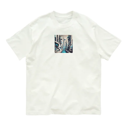 未來都市 オーガニックコットンTシャツ