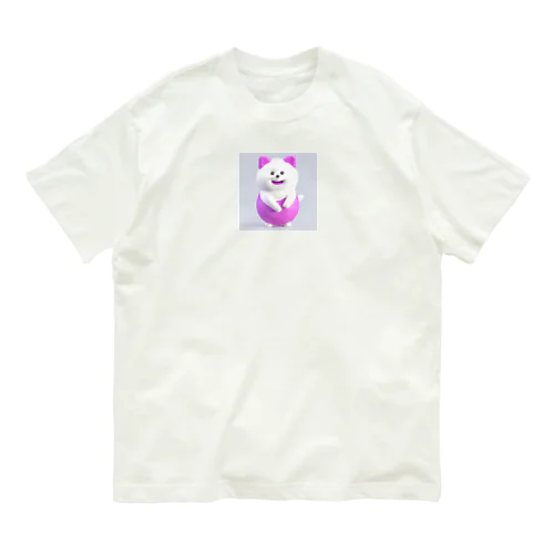 憎めない顔のポメラニアン Organic Cotton T-Shirt