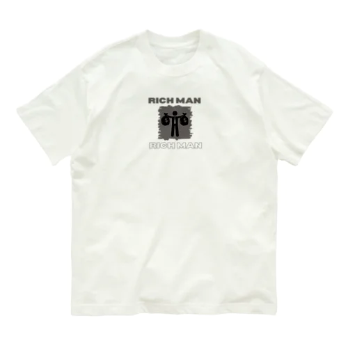 リッチマン1 オーガニックコットンTシャツ