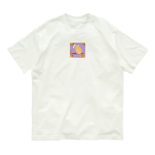 ハロウィンキャット Organic Cotton T-Shirt