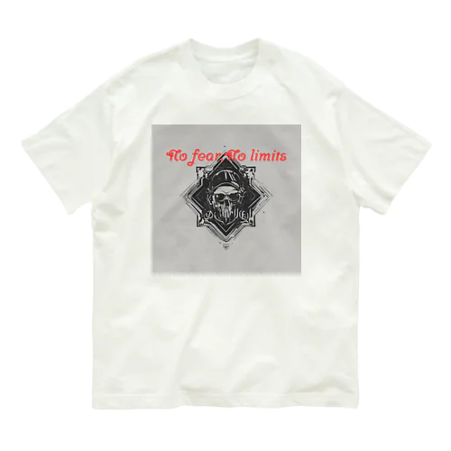 No fear No limits オーガニックコットンTシャツ