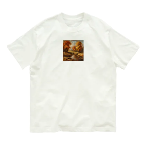 秋　おしゃれ Organic Cotton T-Shirt