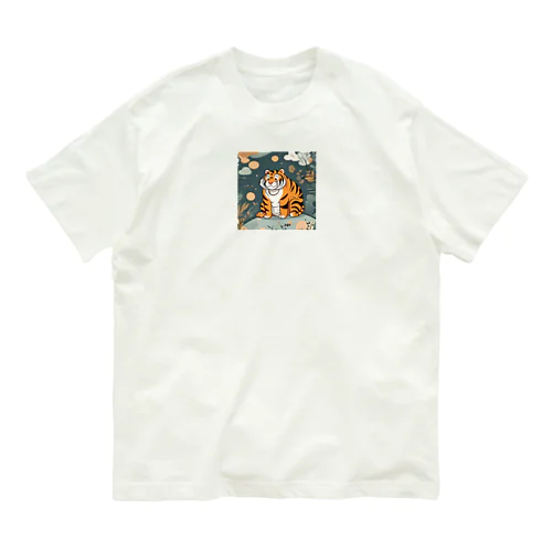 デブ虎 オーガニックコットンTシャツ