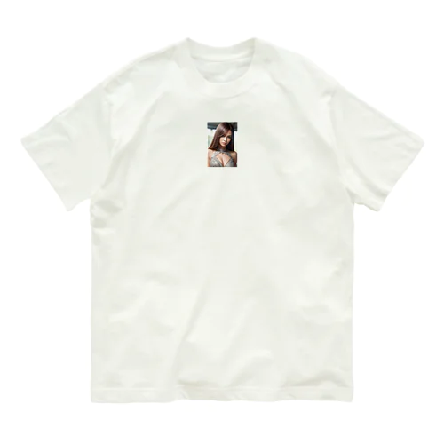 AI美女 A Organic Cotton T-Shirt