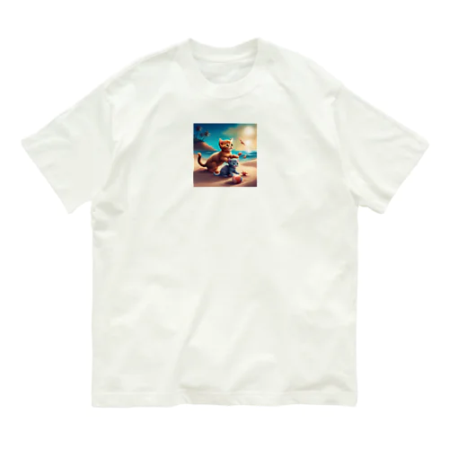 ネコビーチ Organic Cotton T-Shirt