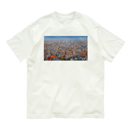 都市の風景 オーガニックコットンTシャツ