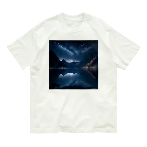 Celestial Mirror オーガニックコットンTシャツ