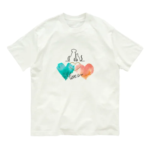 愛犬家による愛犬家のためのアイテム Organic Cotton T-Shirt