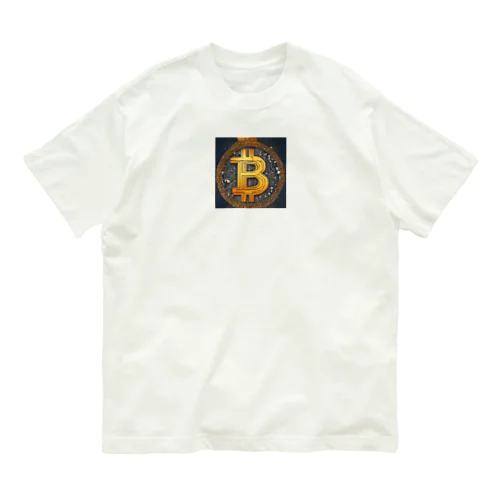 ビットコインアート Organic Cotton T-Shirt