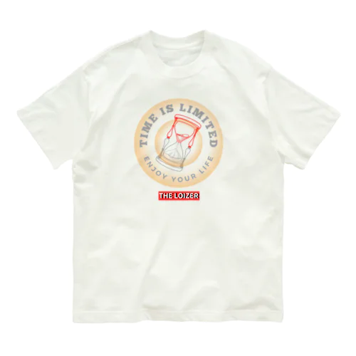 LOIZER time is limited オーガニックコットンTシャツ