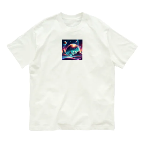 未来宇宙 オーガニックコットンTシャツ