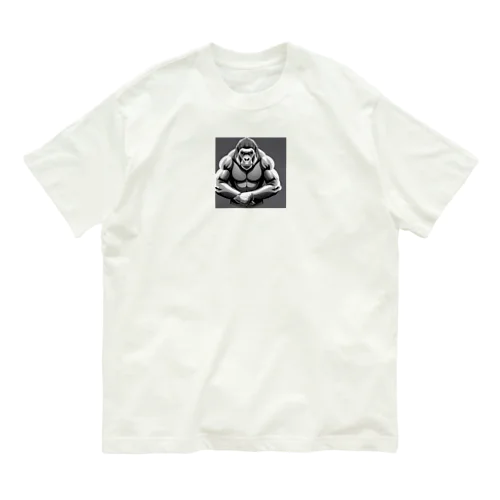 イラスト　ゴリラ Organic Cotton T-Shirt