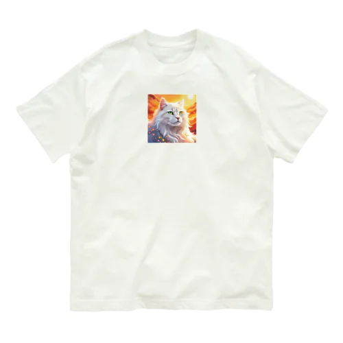 フェリンフィーバー オーガニックコットンTシャツ