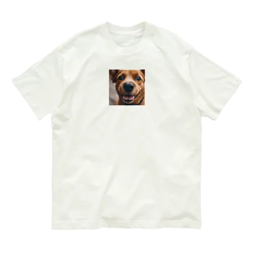 可愛いワンちゃん Organic Cotton T-Shirt